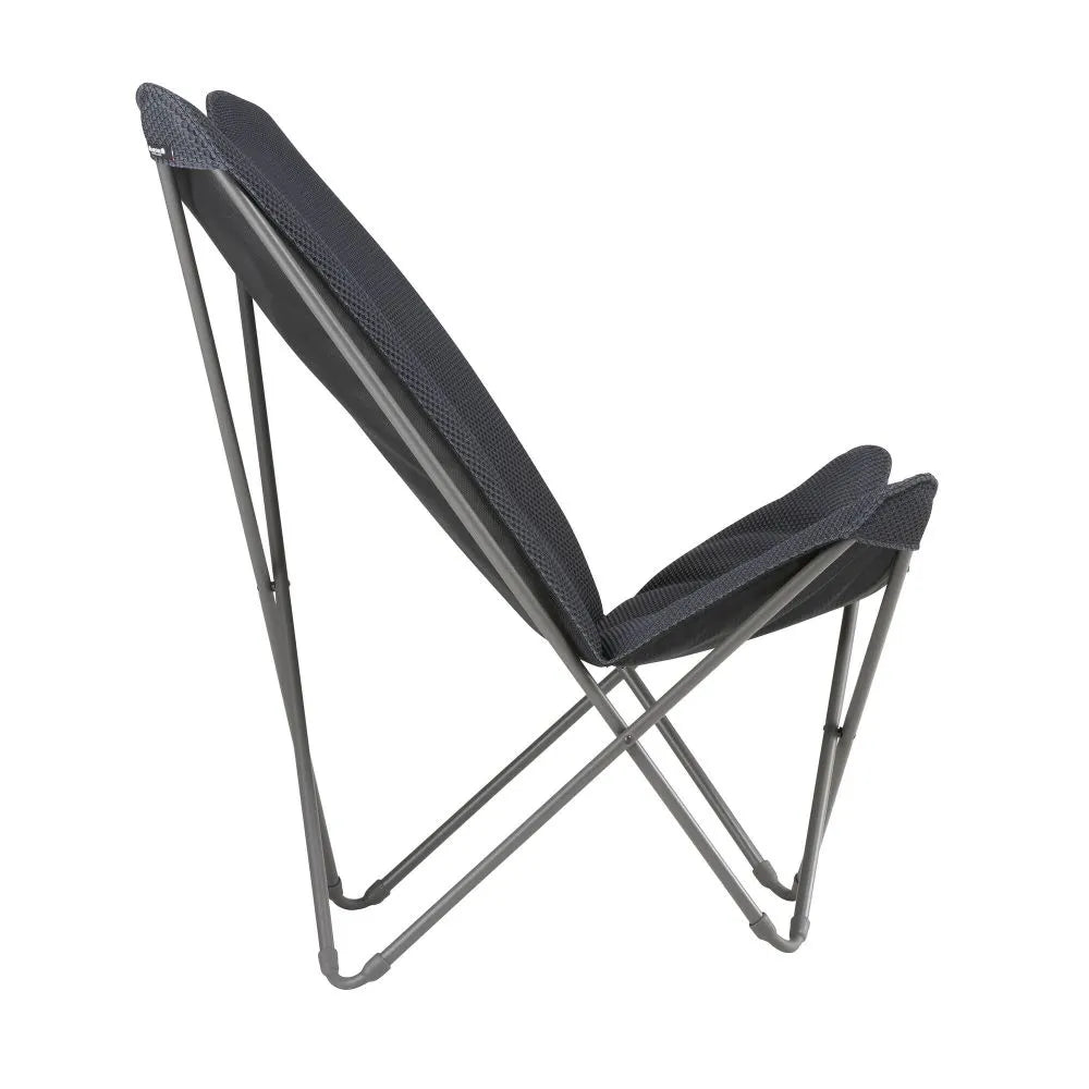 Fauteuil papillon matelassé grande largeur Pop Up XL BeComfort® Gris Dark Grey