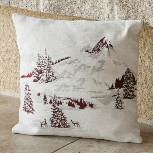 Coussin Neve Bordeaux 30x50cm