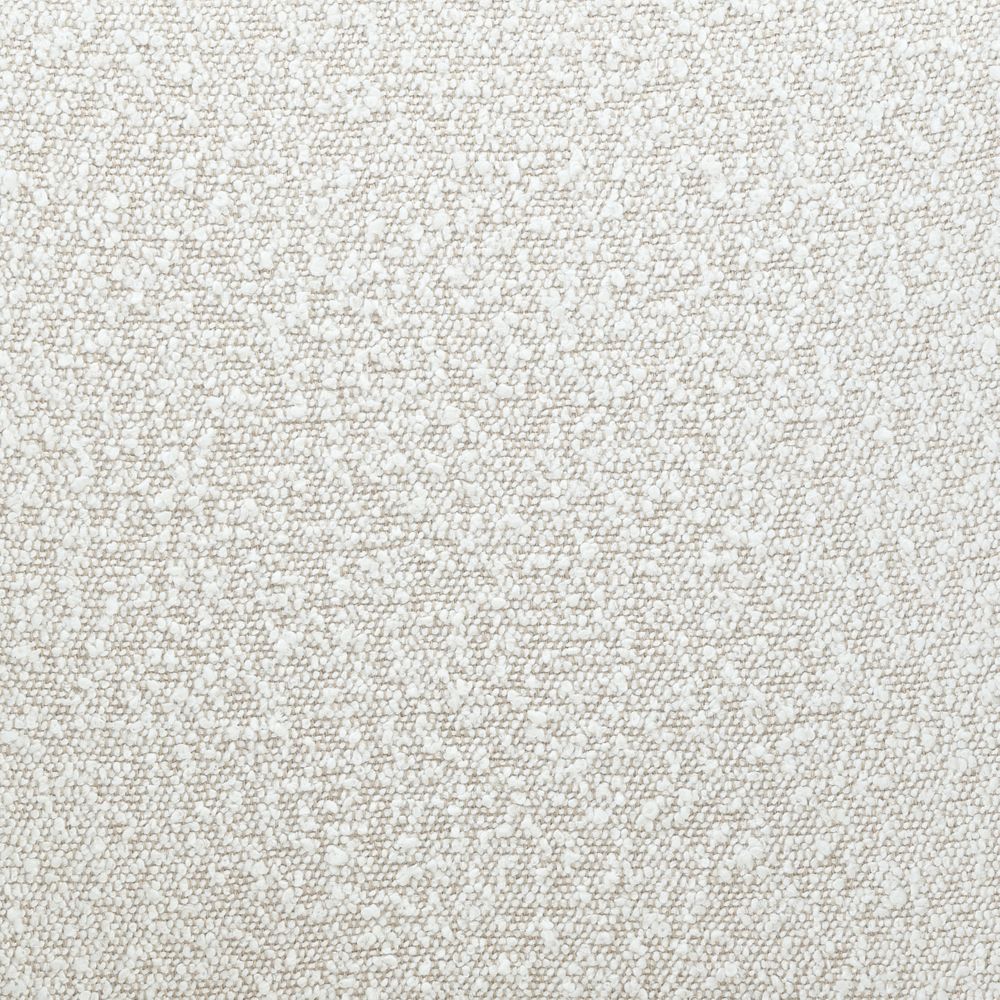 Fauteuil en bouclette écru