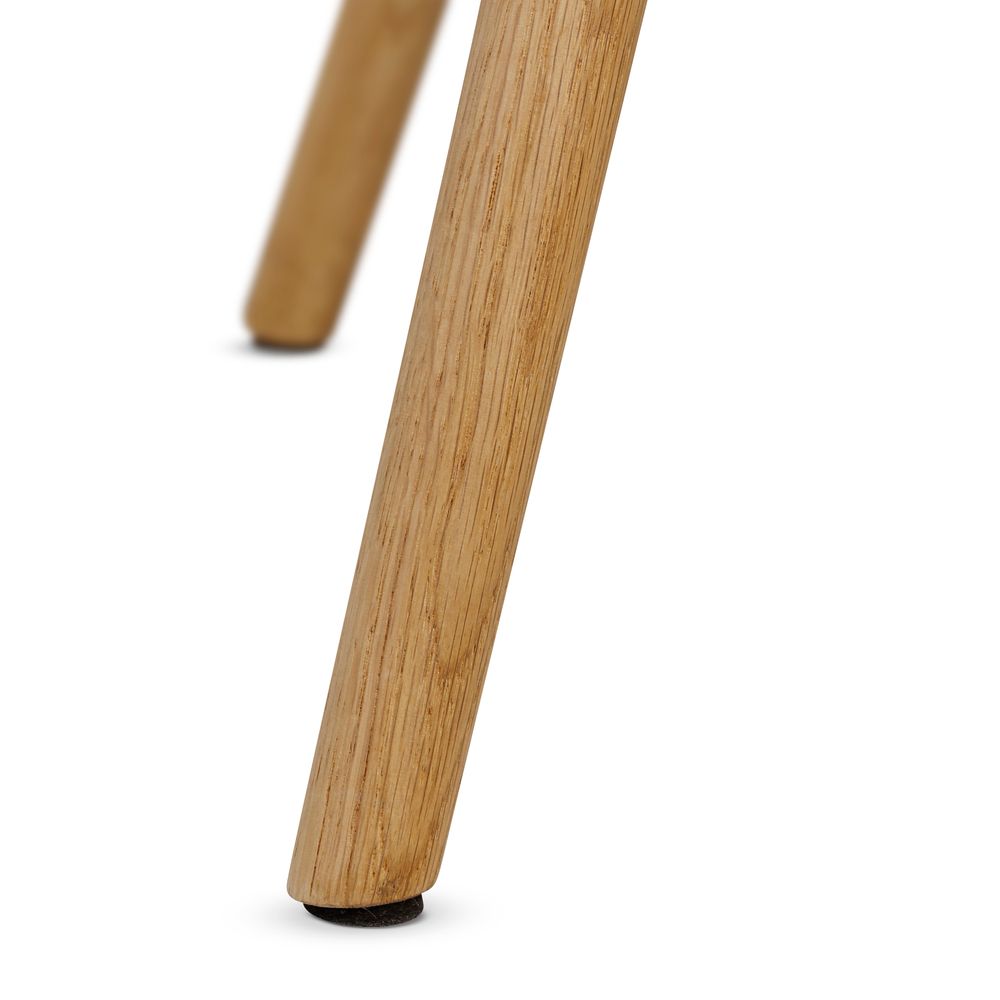 Chaise tissu soft touch vert bouteille