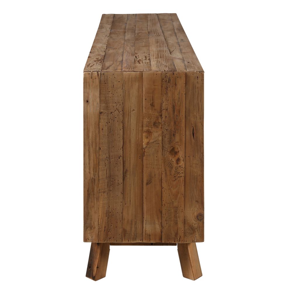 Meuble bas 4 portes, 4 tiroirs