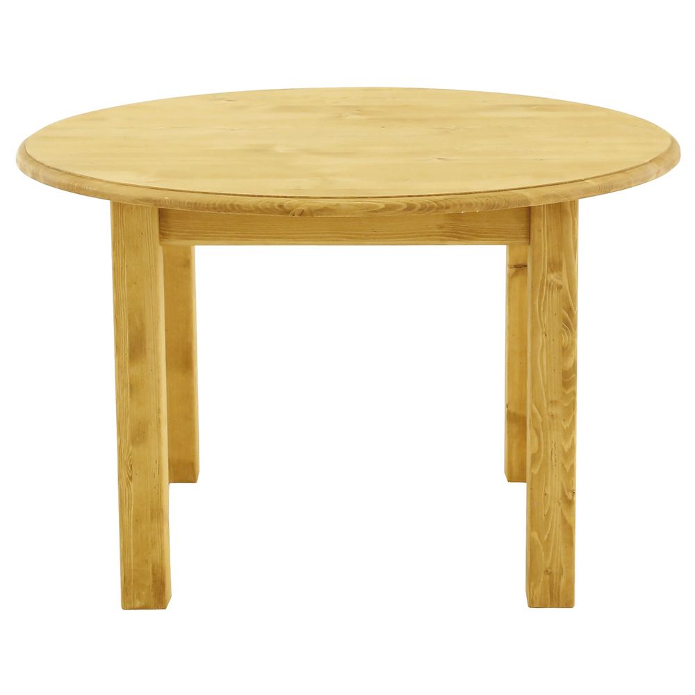 Table repas diamètre 120 cm avec 2 allonges