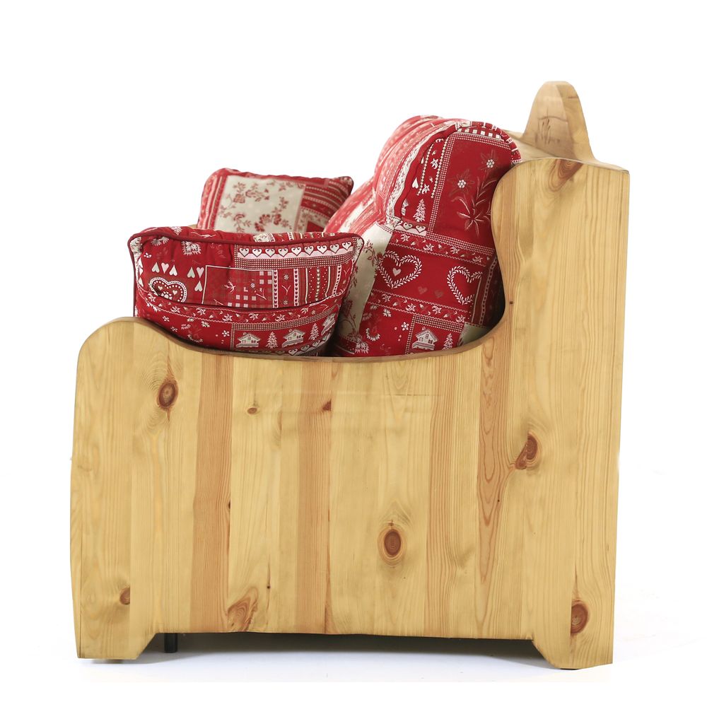 Canapé convertible 140 cm cervino taupe