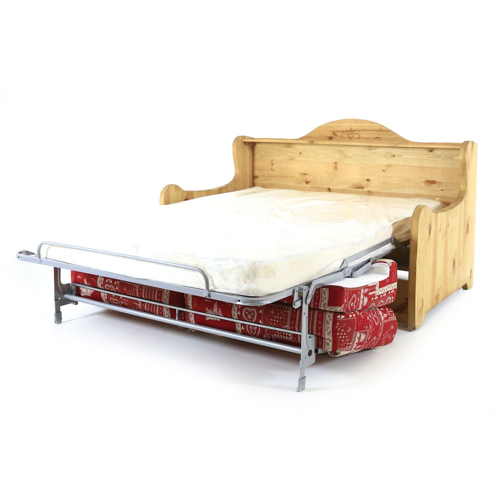 Canapé convertible 140 cm cervino taupe