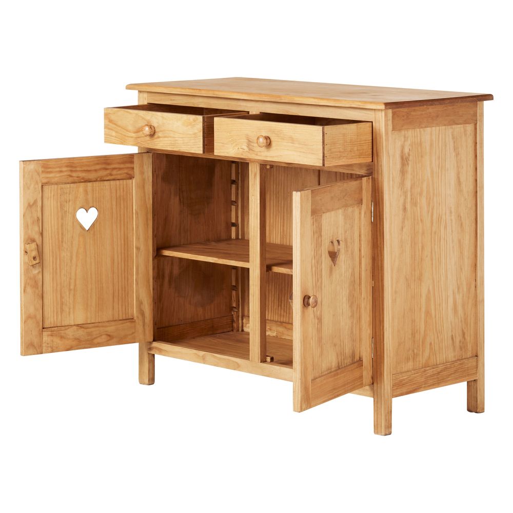 Buffet en pin savoyard 2 portes + 2 tiroirs Région