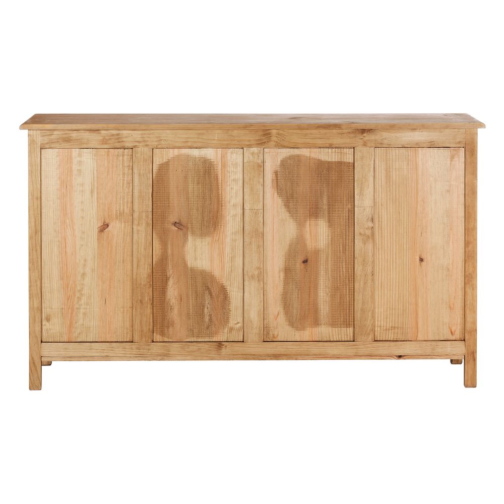 Enfilade en pin savoyard 3 portes + 3 tiroirs Région