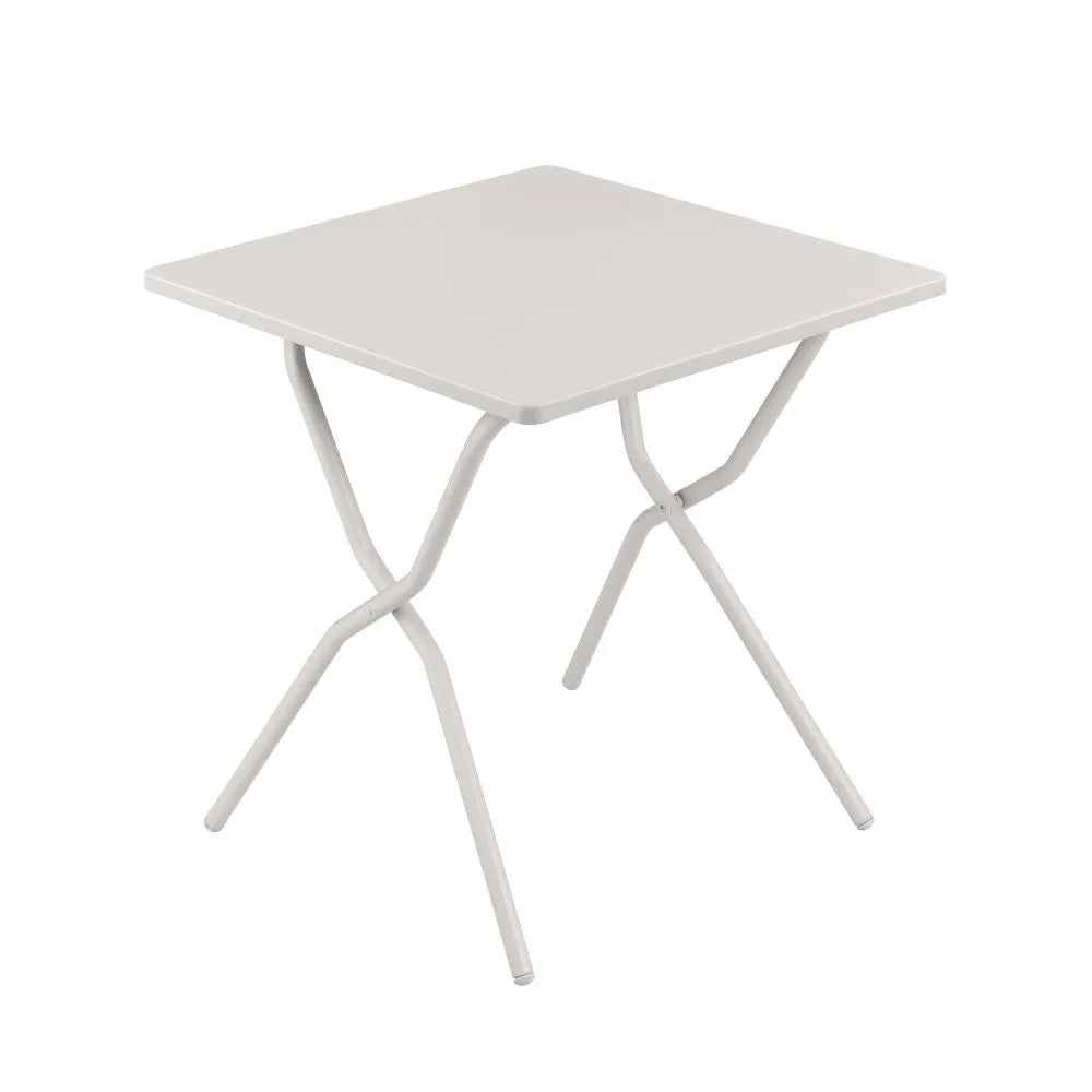 Table de jardin pliante Balcony Acier Beige Seigle tube Seigle