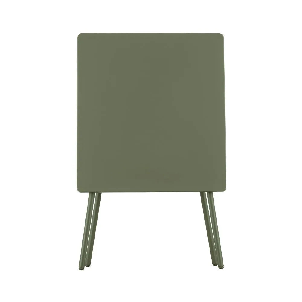 Table de jardin pliante Balcony Acier Vert Moss tube Moss
