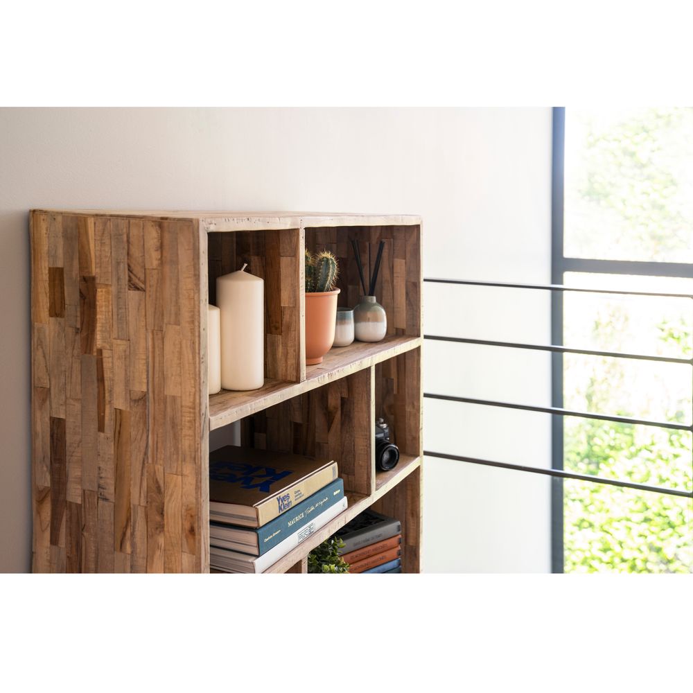 Bibliothèque 6 niches