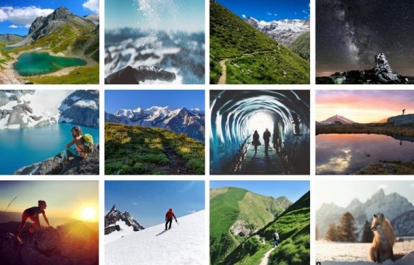 Comptes instagram montagne et outdoor