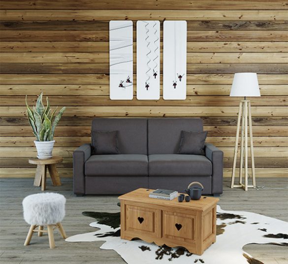 meubles savoyards en bois massif pour le salon