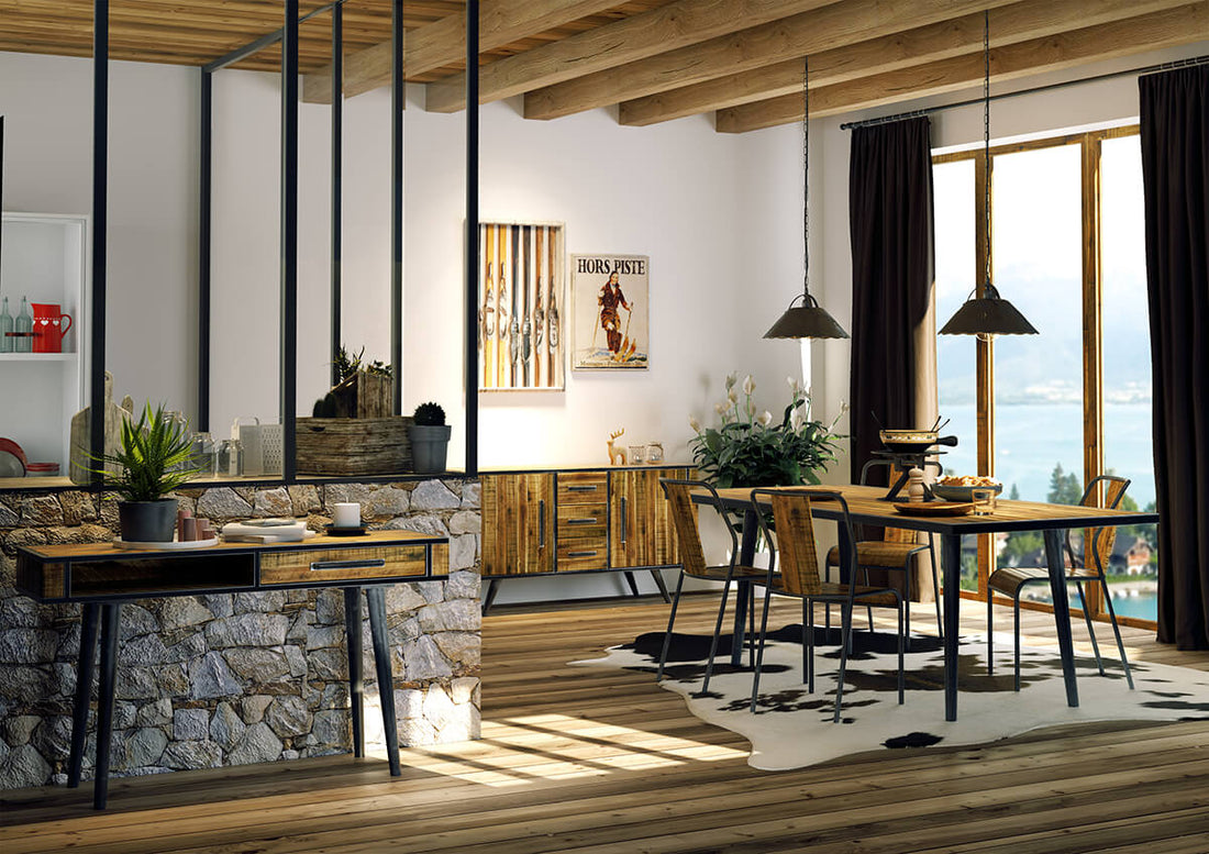 Meubles de style alpin entre tradition et modernisme
