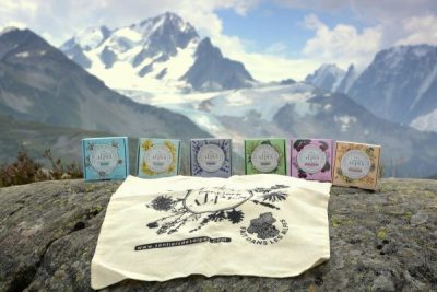 Savons aux extraits de plantes des alpes