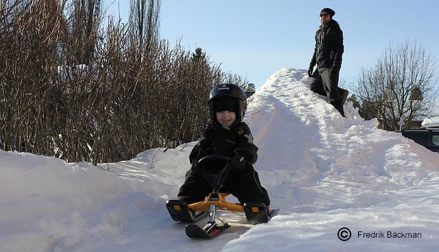 Yooner ski bobo les alternatives à la luge