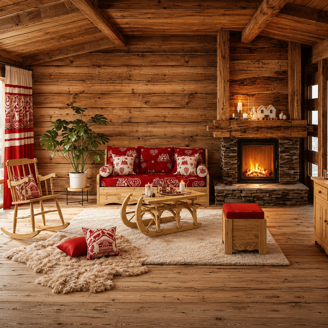 Quels meubles en épicéa pour un intérieur montagnard ?
