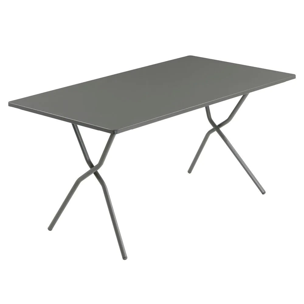 Table rectangle Balcony Acier Gris Titane