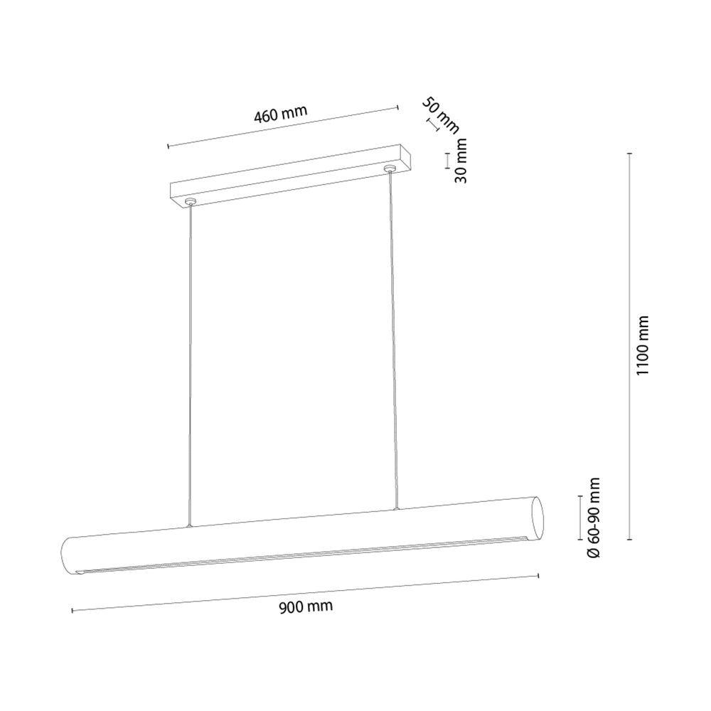 Suspension VUVODI bois miel