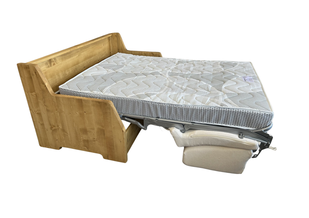 Canapé convertible 140 cm CERVIN blanc