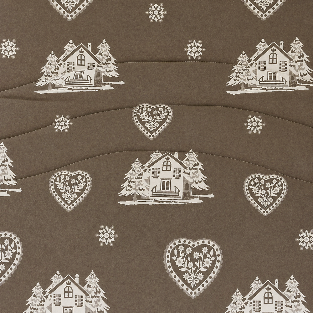 Housse de canapé convertible BZ 140 x 200 cm courchevel taupe