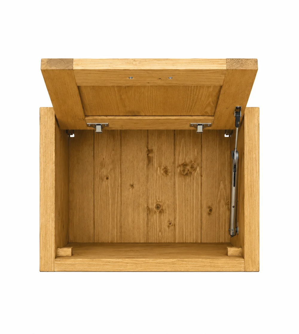 Meuble hotte 60 cm épicéa huilé miel | Aravis