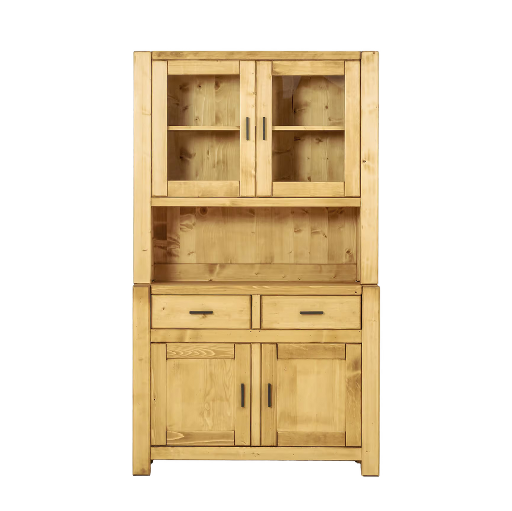 Buffet Dibona quatre portes deux tiroirs en bois massif