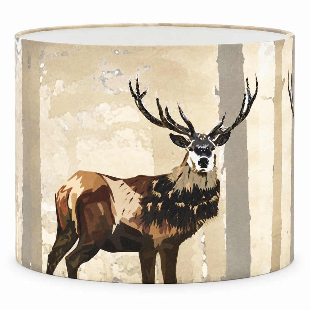 Abat-jour cerf ø 30 h 25