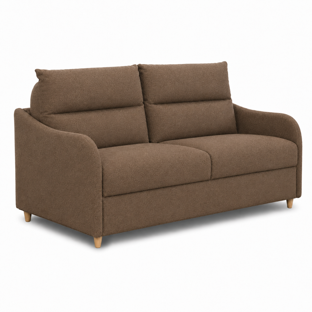 Canapé convertible express 140 cm taupe | Myrtille