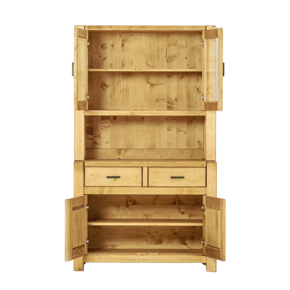 Buffet Dibona quatre portes deux tiroirs en bois massif