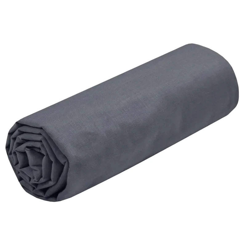 Drap housse 90 x 190 cm Anthracite
