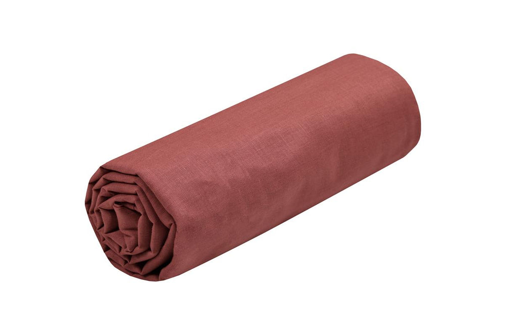 DRAP HOUSSE EDEN GRENACHE 90 x 200 cm