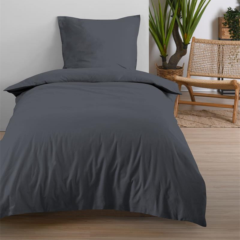 DRAP HOUSSE EDEN ARDOISE 90 x 200 cm