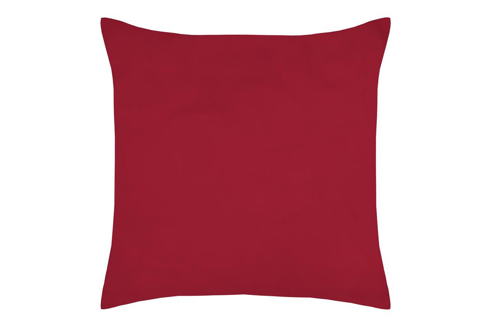 Taie d'oreiller 65 x 65 cm rouge