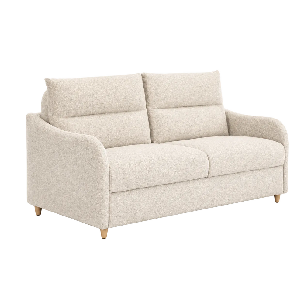 Canapé convertible express 140 cm beige | Myrtille