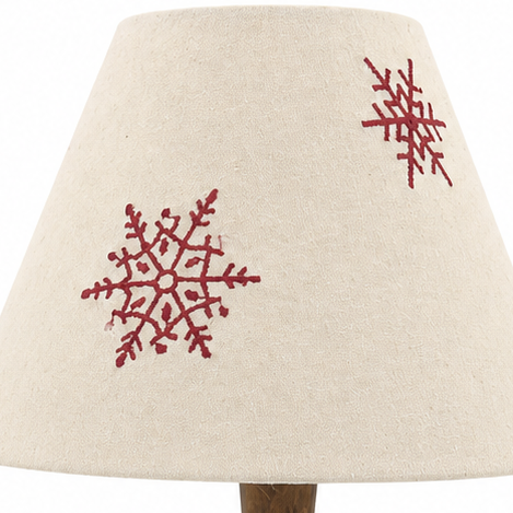 Lampe à poser flocon