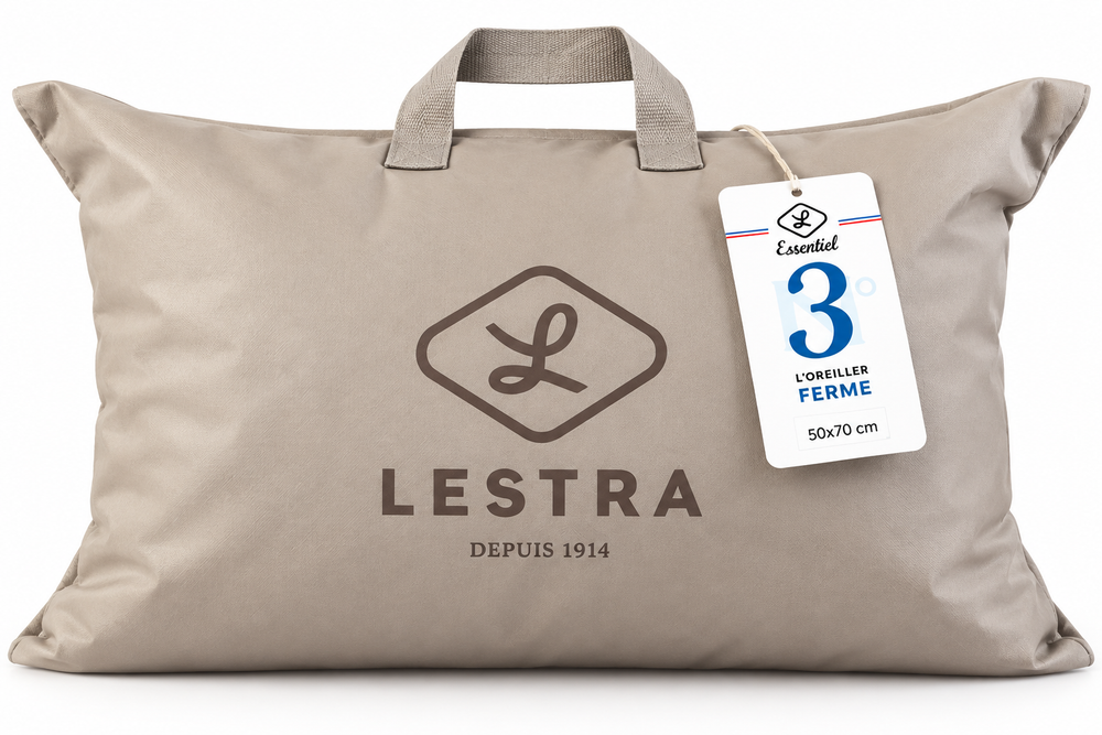 Oreiller LESTRA 50x70cm n°3 ferme