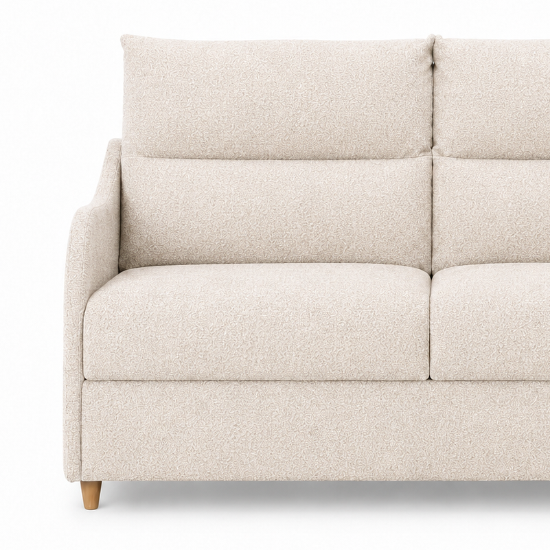 Canapé convertible express 140 cm beige | Myrtille