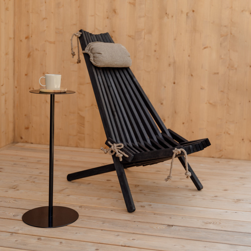 Chilienne en bois EcoChair Noire - Ecofurn