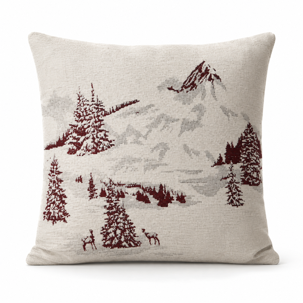 Coussin Neve Bordeaux