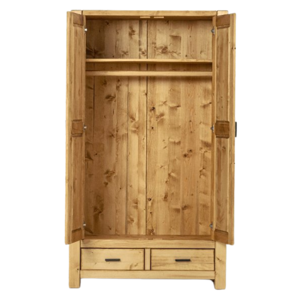 Armoire-bois-massif-epicea-2p2t-