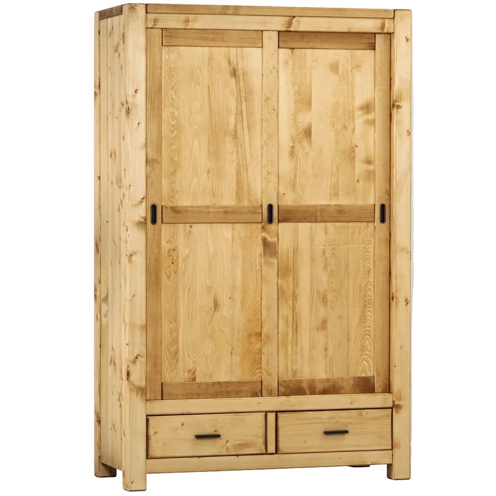 Armoire-bois-massif-epicea-2p-coulissante-2t