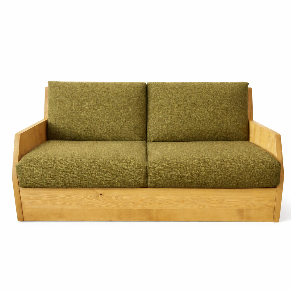 Canapé convertible express 140 cm CERVIN vert