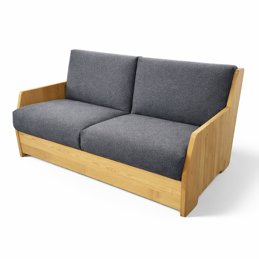 Canapé convertible express 160 cm CERVIN gris