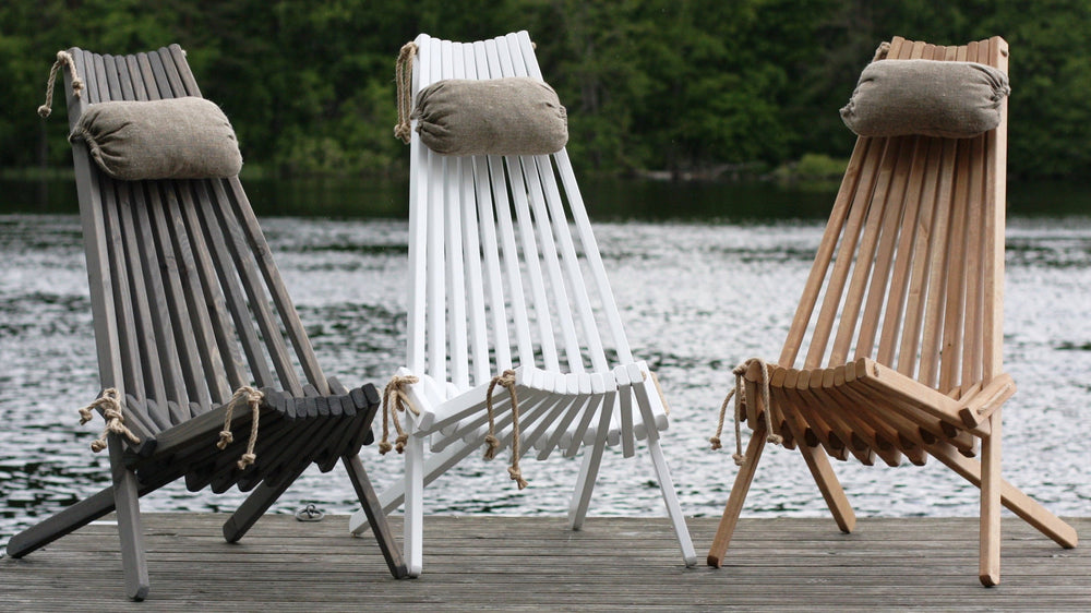 Chilienne en bois EcoChair Brun - Ecofurn