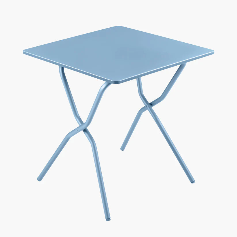 Table de jardin pliante Balcony Acier Ciel