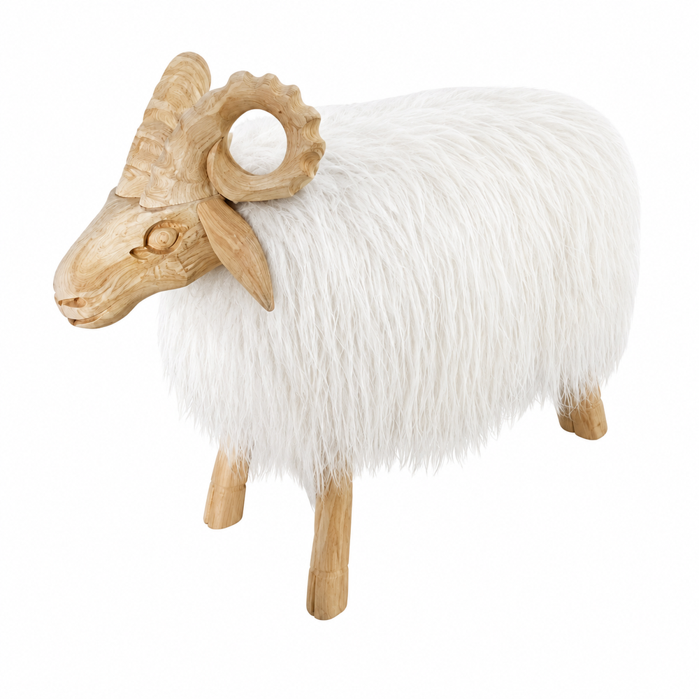 MAISON_YAK_PAUSERIE_SABATIER_MOUTON_TABOURET_VERITABLE_FOURRURE_PEAU_DE_BETES_TABOURET