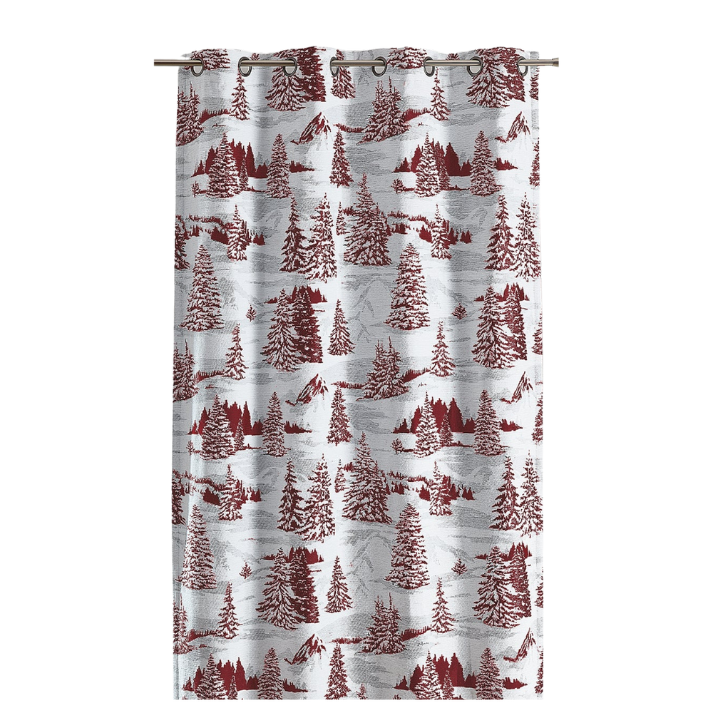 Rideau Neve Bordeaux  140x260