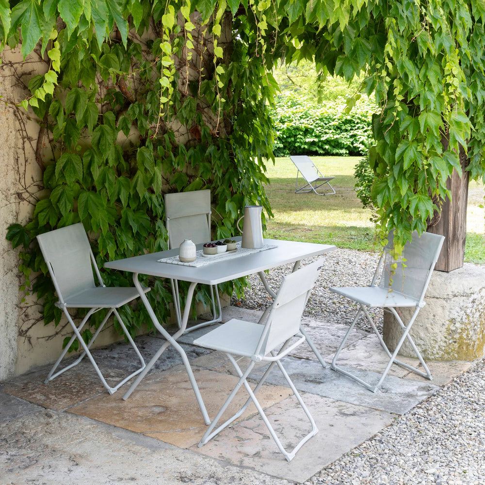 Chaise pliante ultra-compacte Balcony Batyline® Beige Seigle tube Seigle