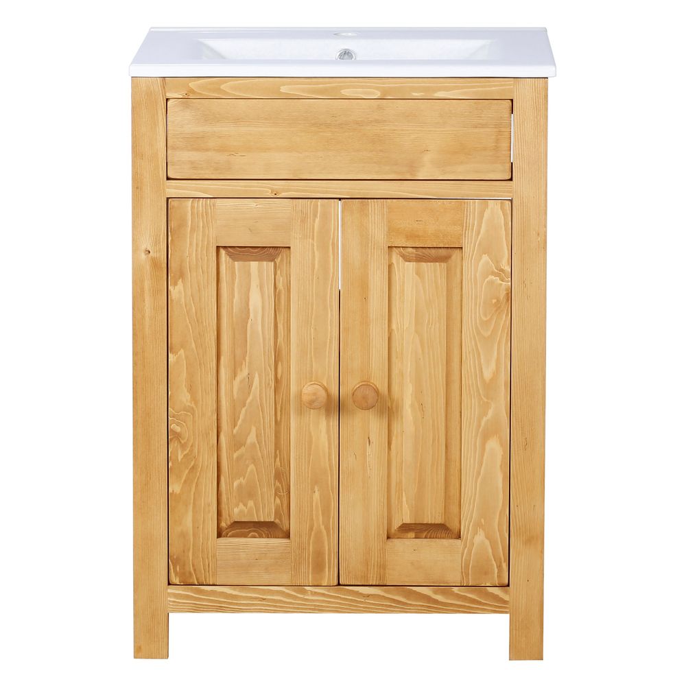 Meuble sous vasque de sdb 60 cm ARAVIS
