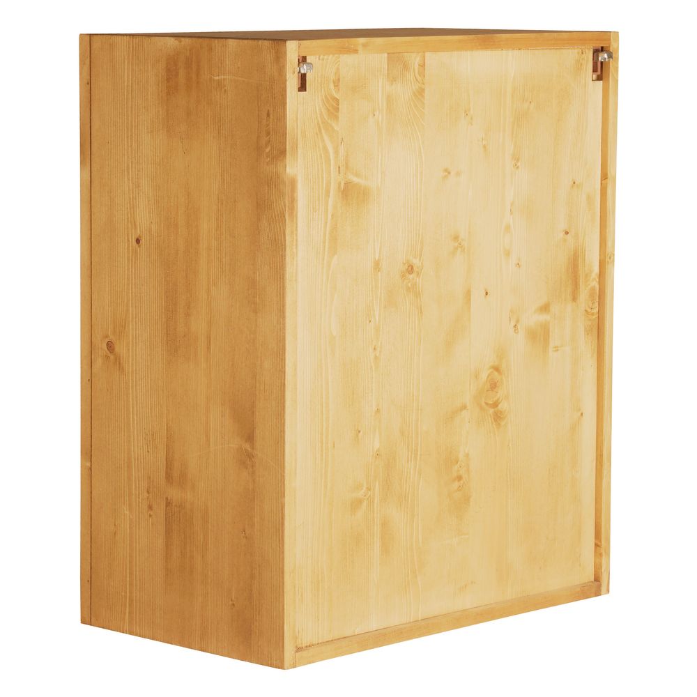 Meuble haut 1 porte vitrée ouverture gauche ARAVIS