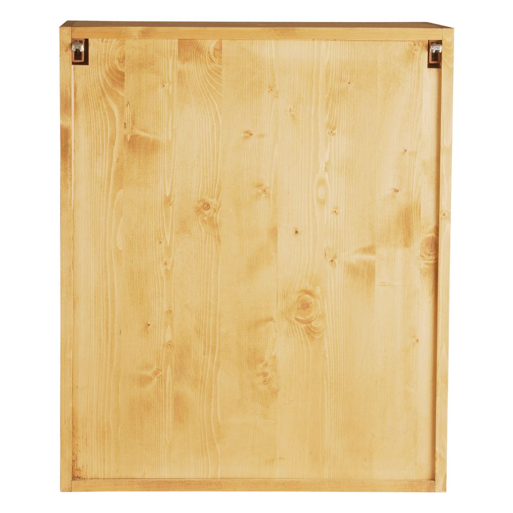 Meuble haut 1 porte vitrée ouverture gauche ARAVIS